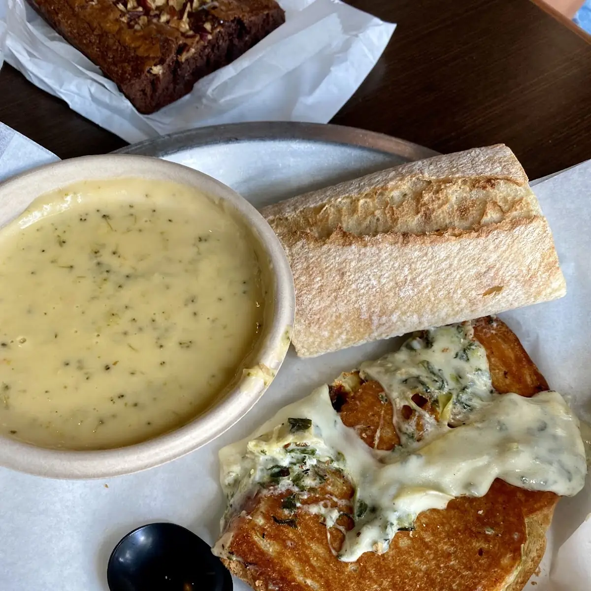 Spinach Artichoke Grilled Cheese