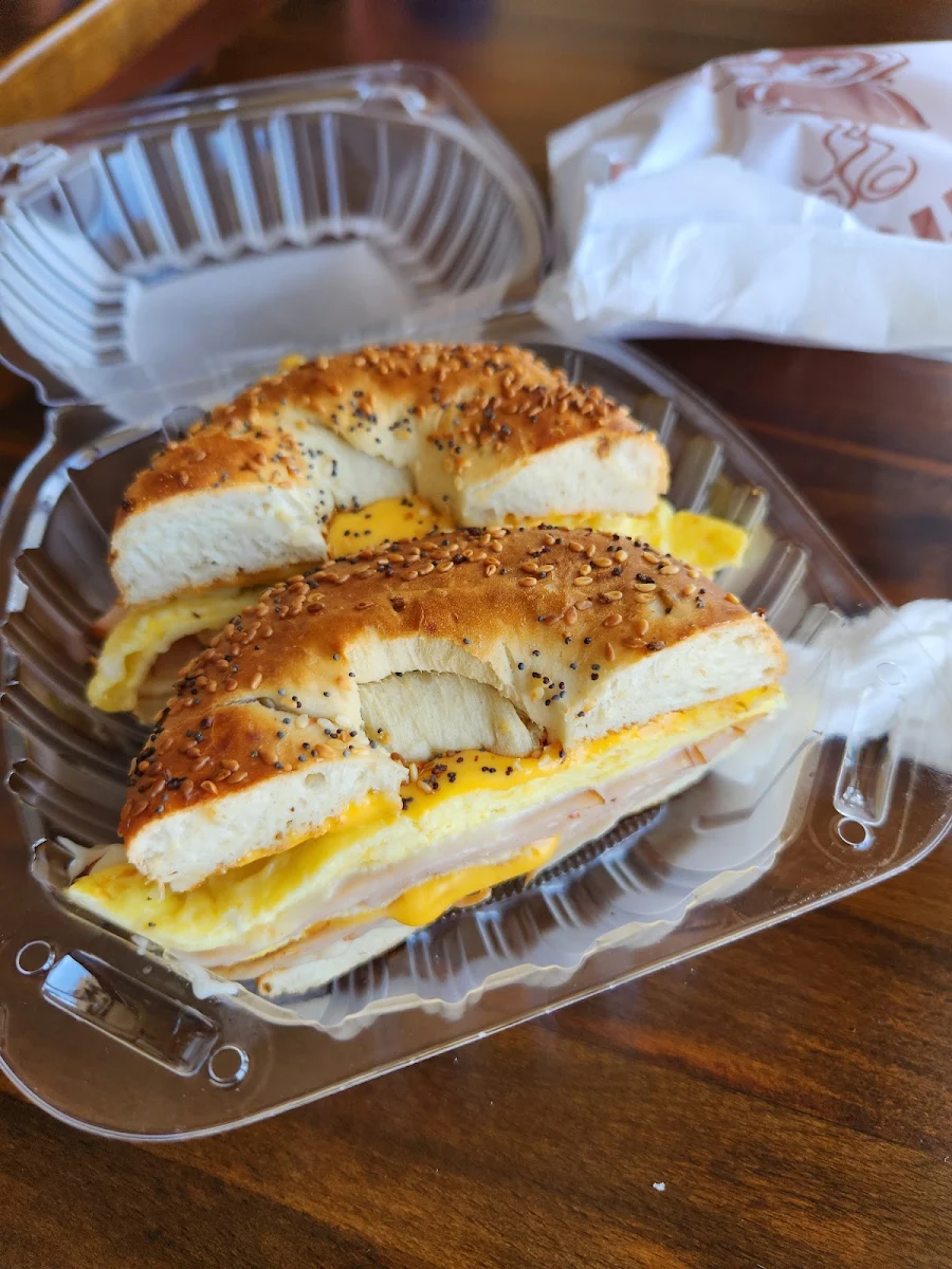 Egg Turkey Cheese Bagel