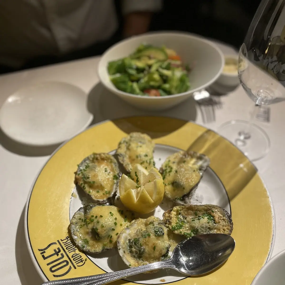Oysters Rockefeller