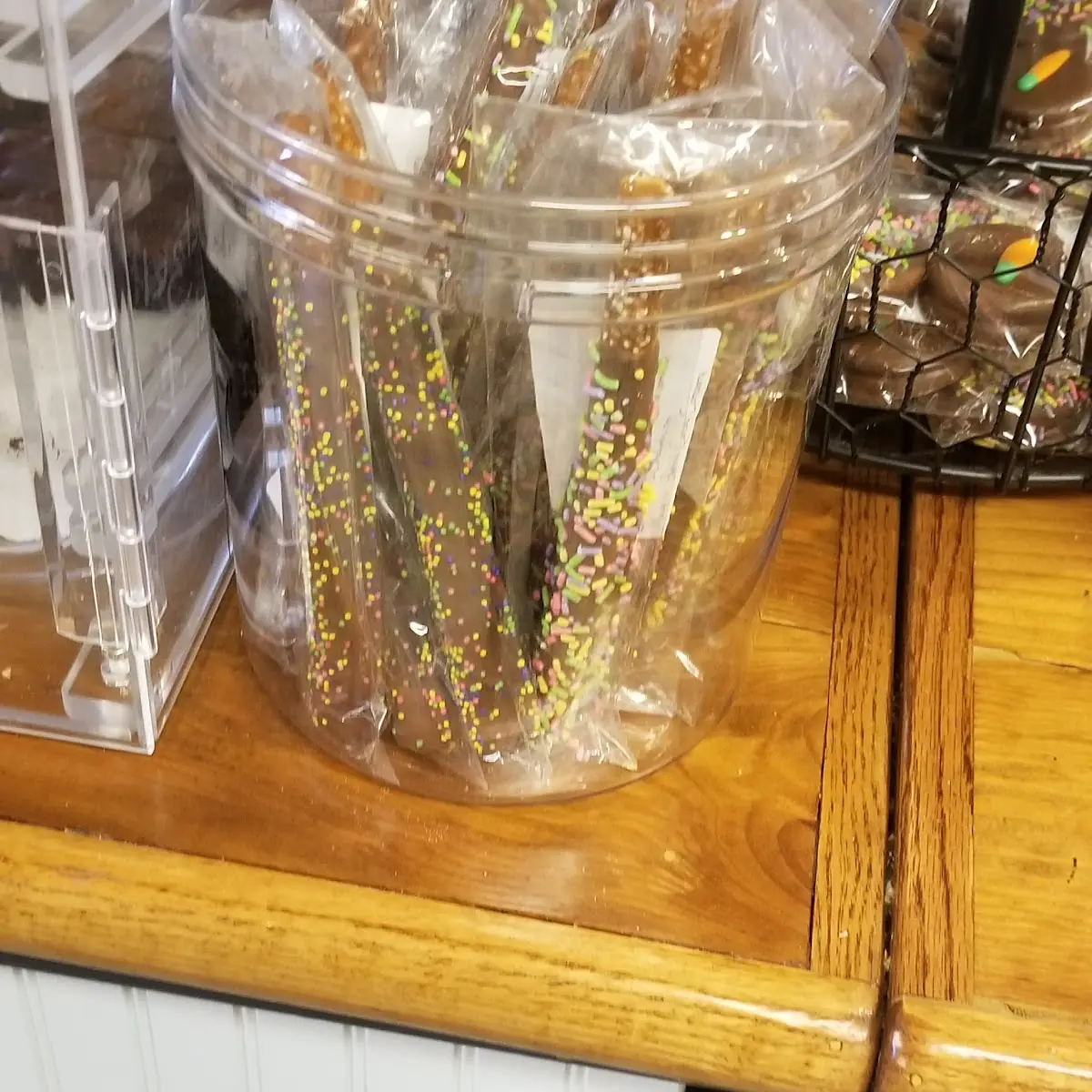Chocolate-Covered Pretzel Sticks