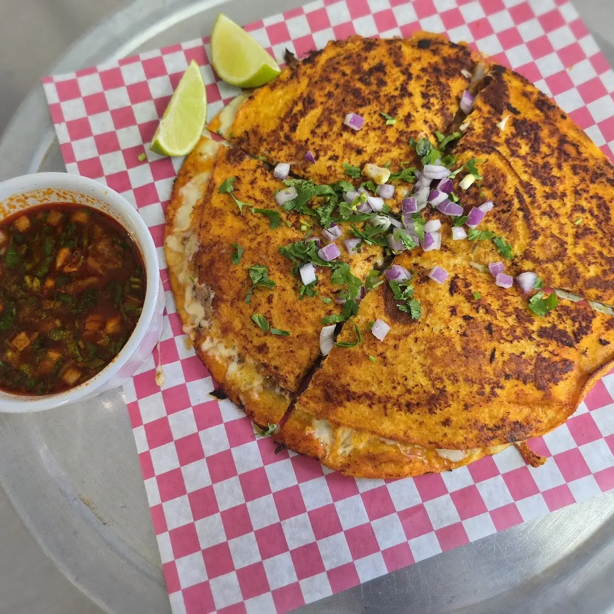 3 Birria Tacos with Consome