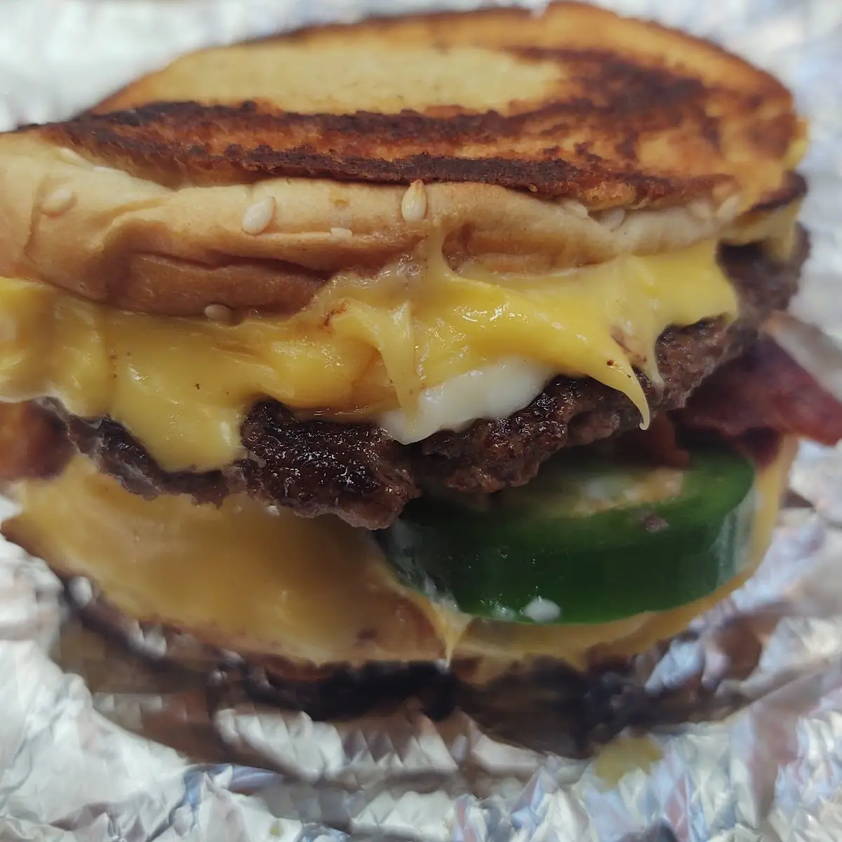 Grilled Cheese Burger