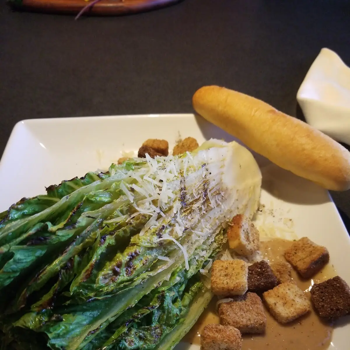 Grilled Caesar Salad