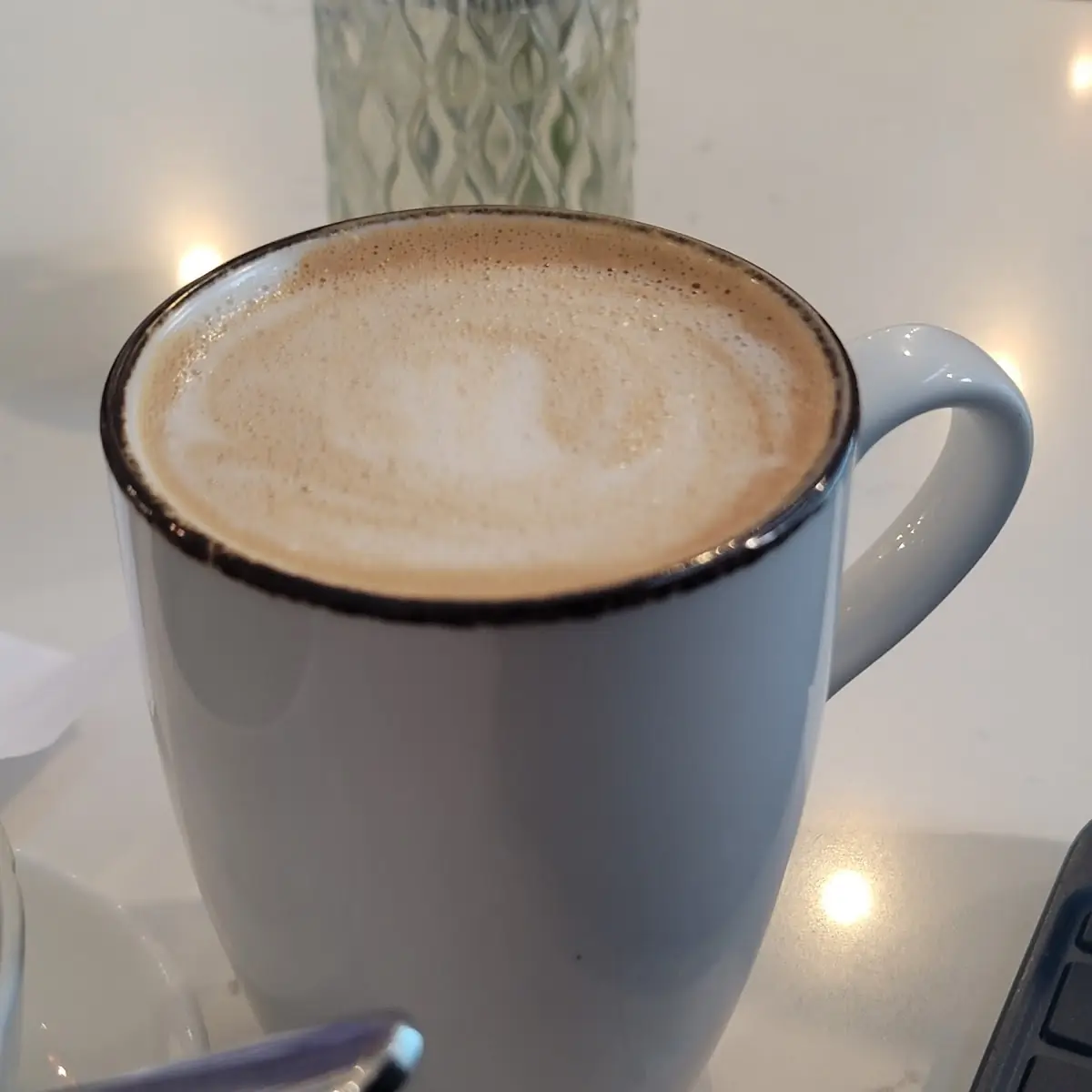 Almond Milk Rose Latte