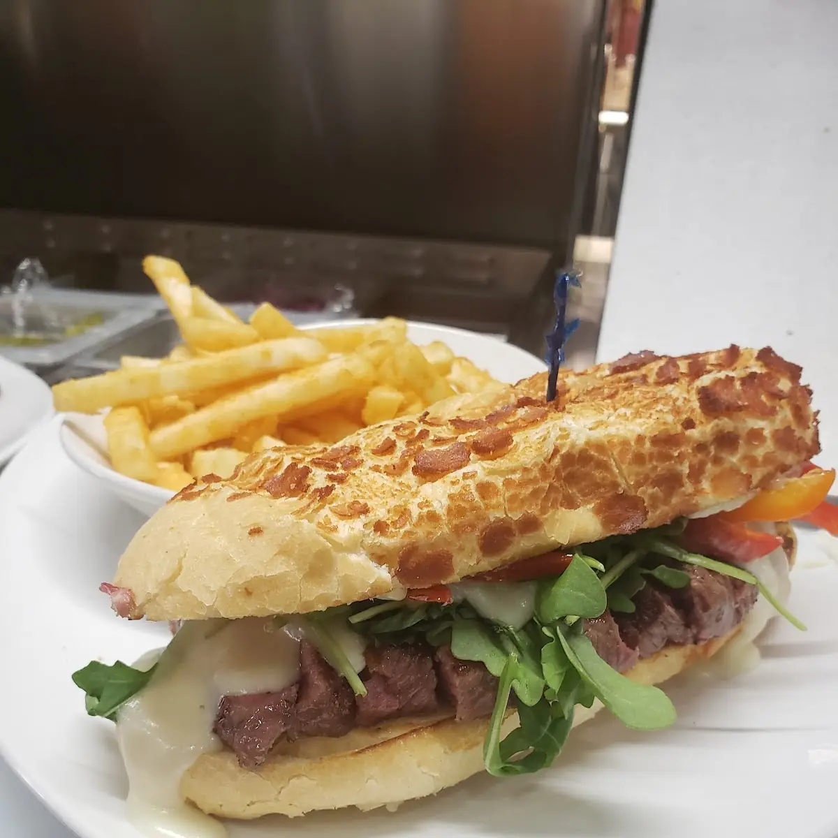 Bechamel Steak Sandwich