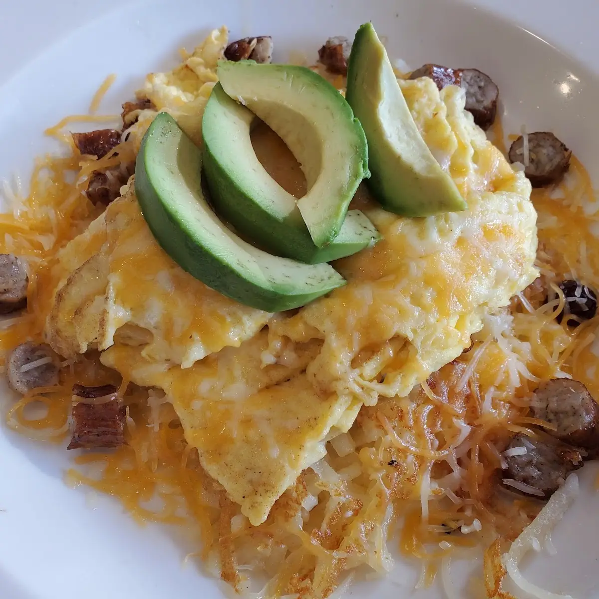 Green Chile Omelette