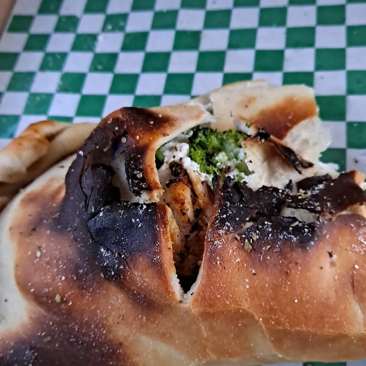 Chicken and Broccoli Calzone