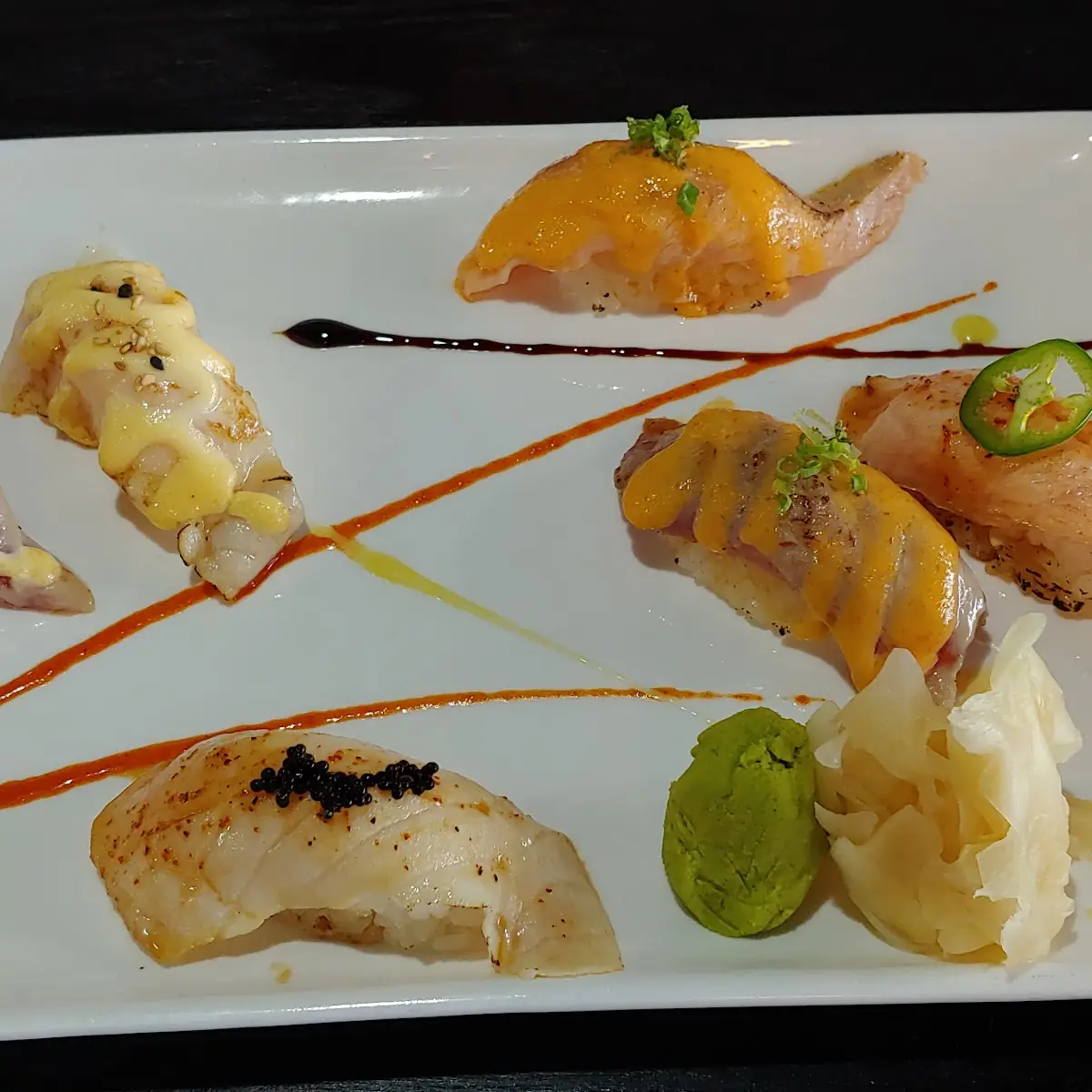 Torch Sushi Sampler Platter