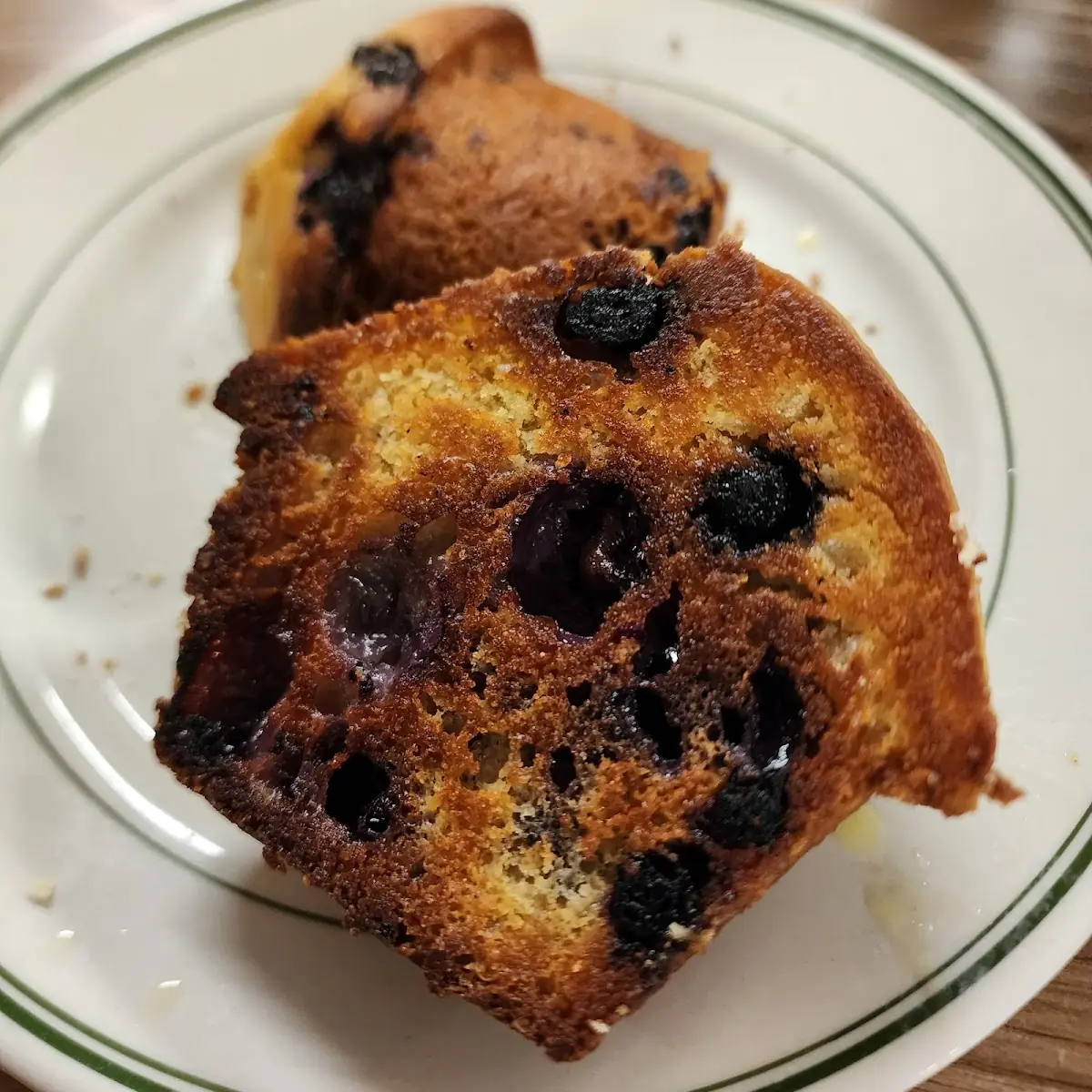Grilled Blueberry Muffin