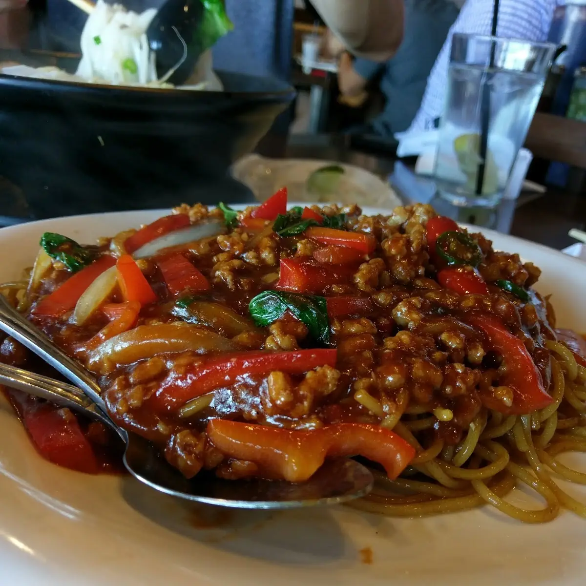 Beef with Black Bean Sauce Chow