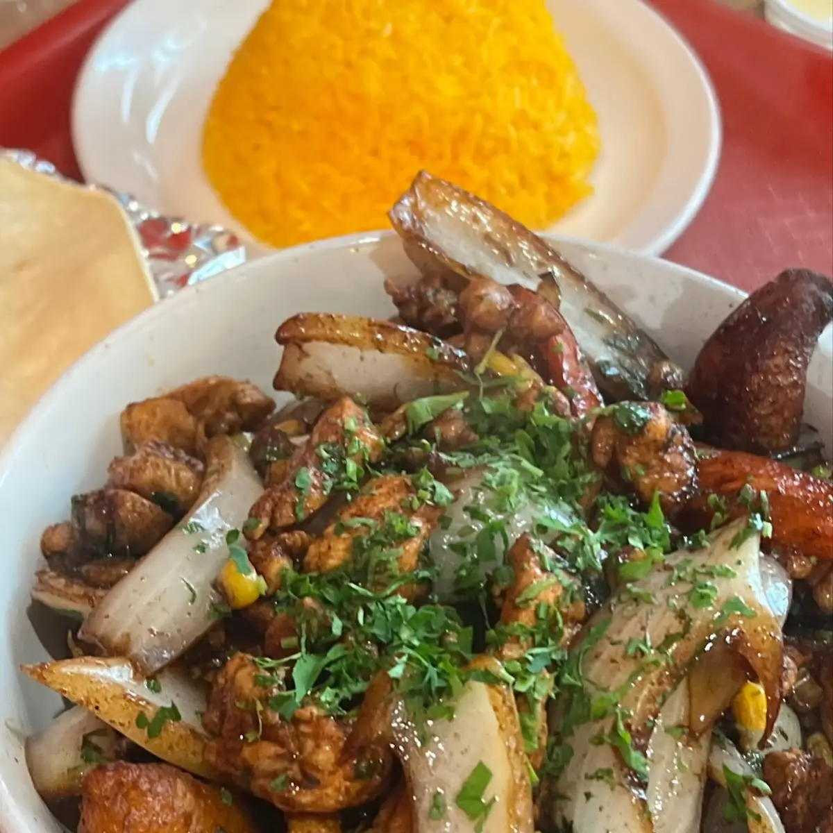 Chicken Rice Veggie Bowl