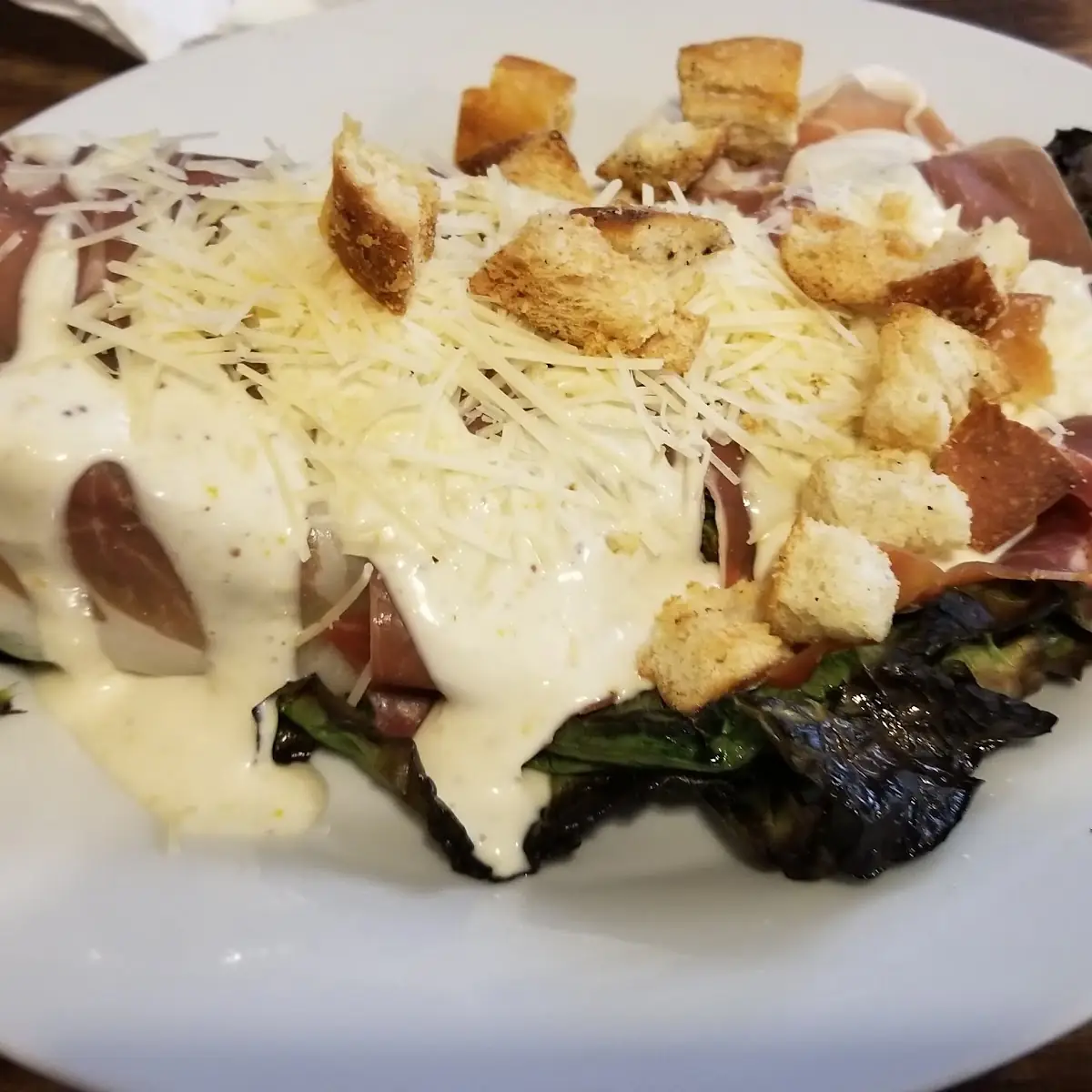Grilled Caesar Salad
