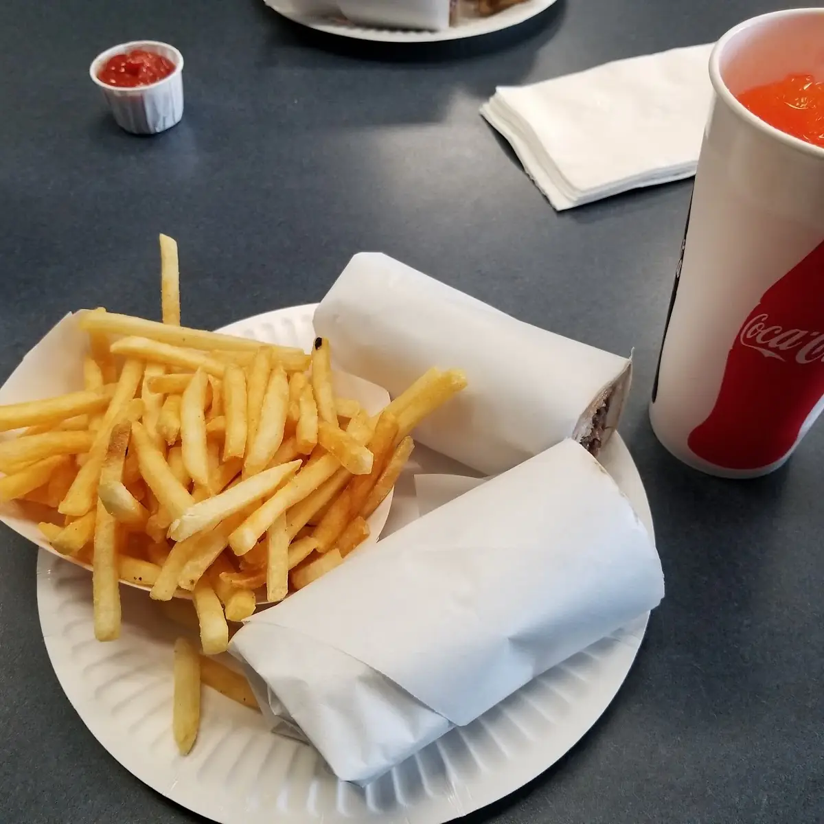 Philly Cheese Steak with Fries