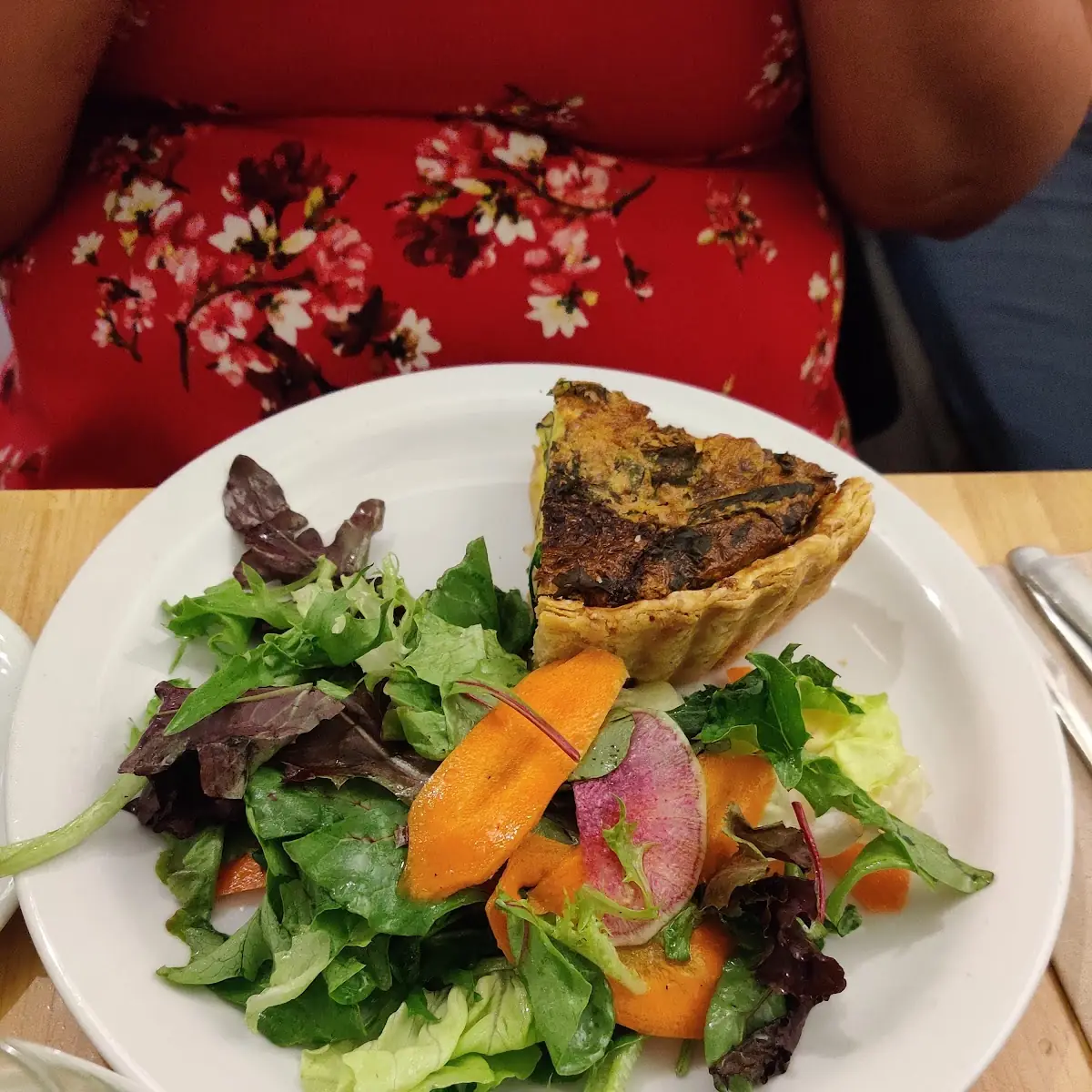 Quiche w Salad
