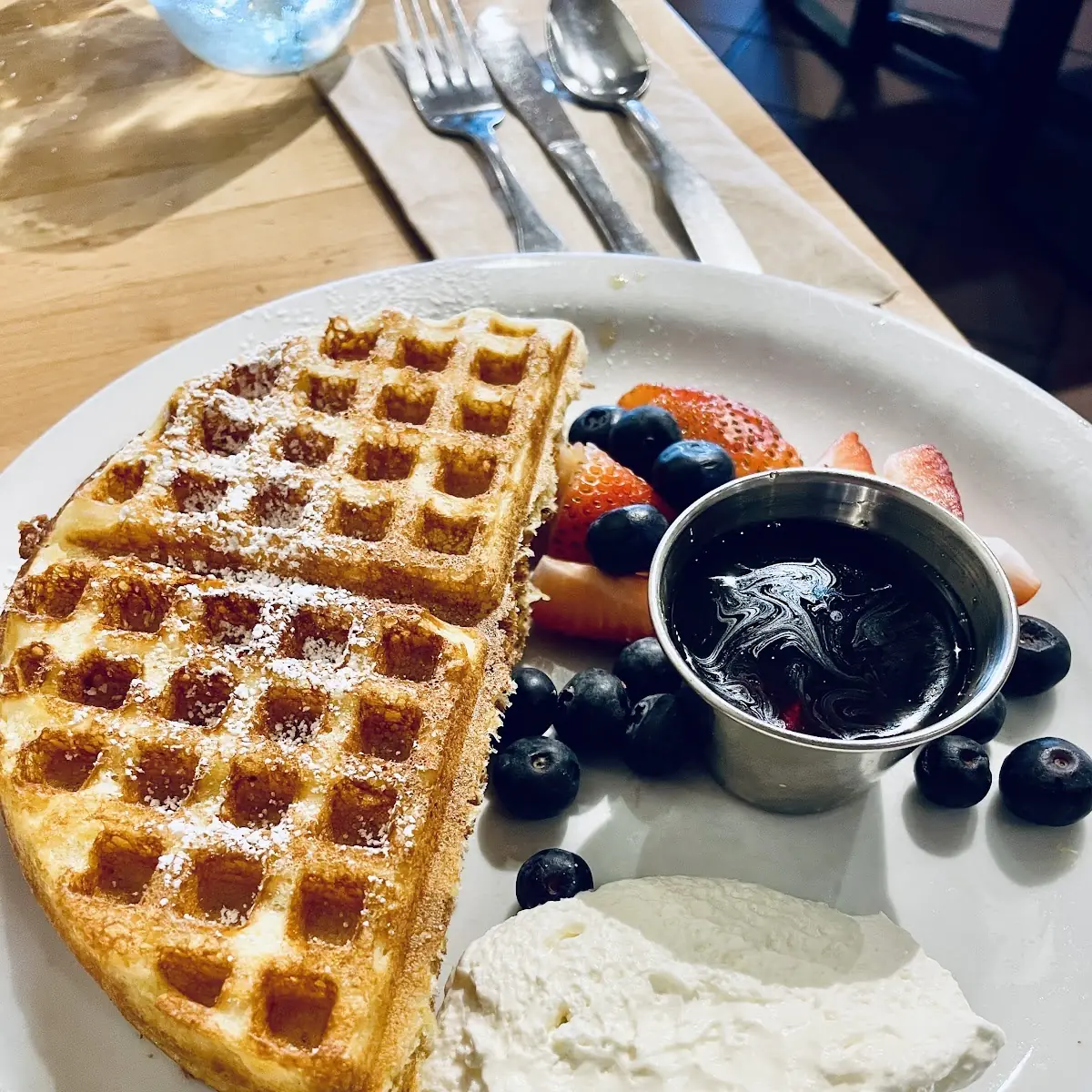 Waffles & Organic Fried Chicken