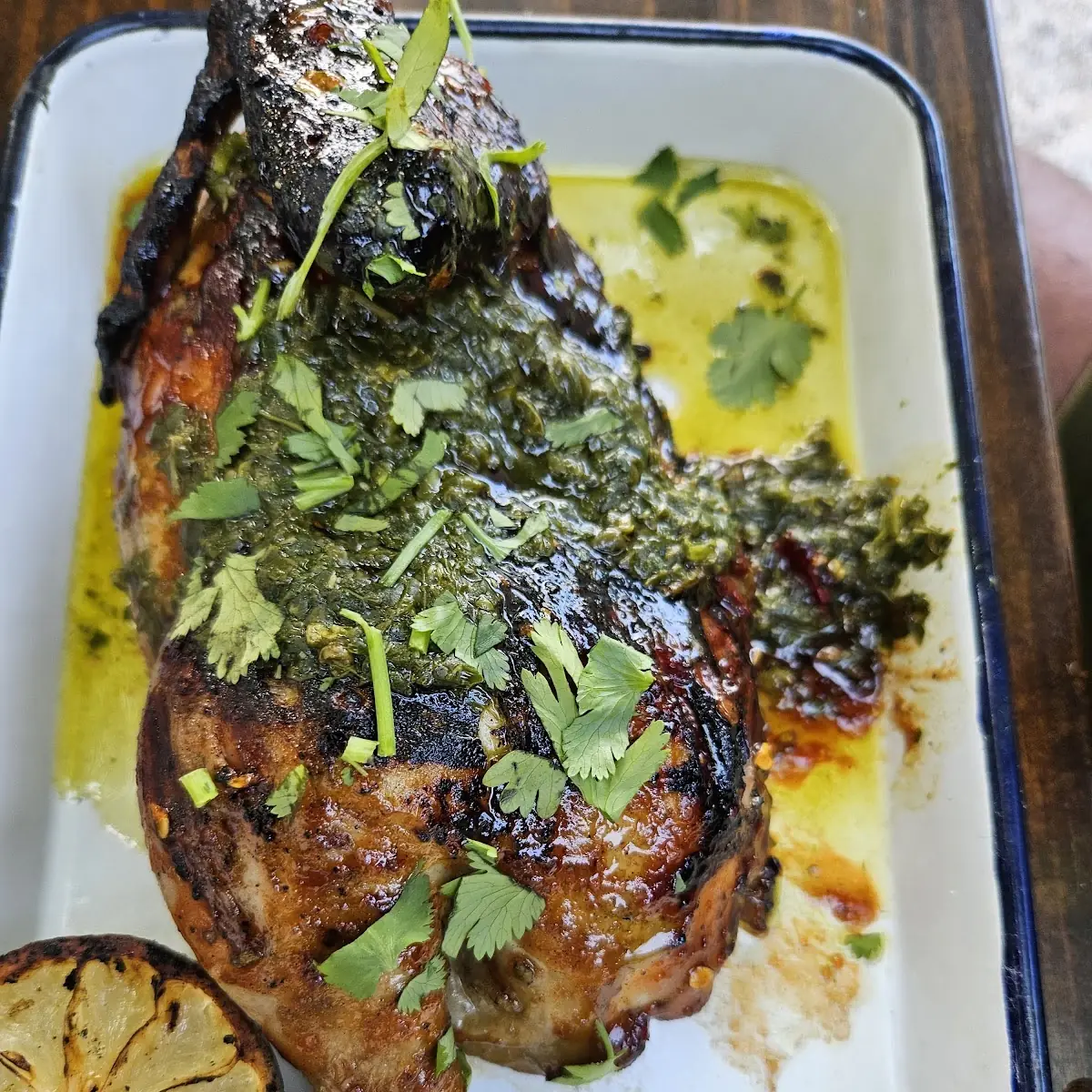 Charcoal Grilled Chicken