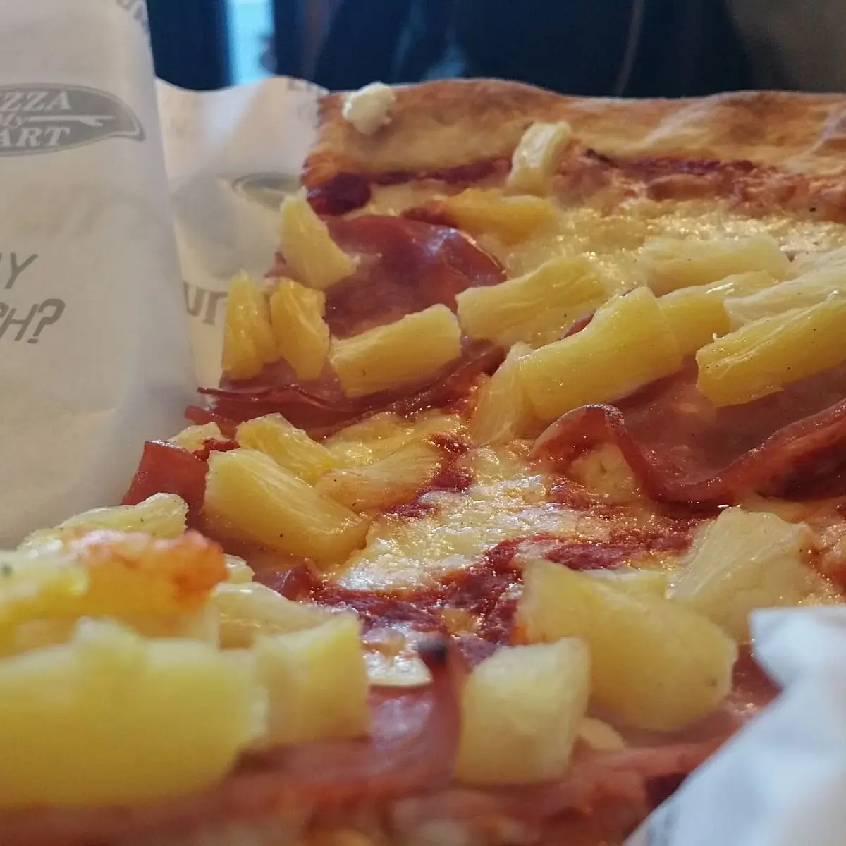 Hawaiian Pizza Slice