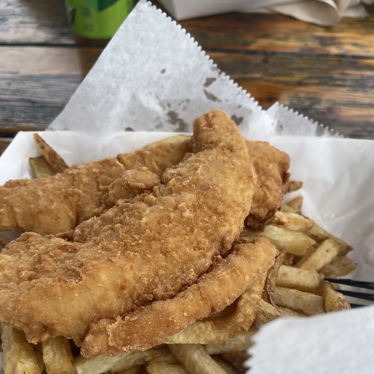 Fried Haddock Platter