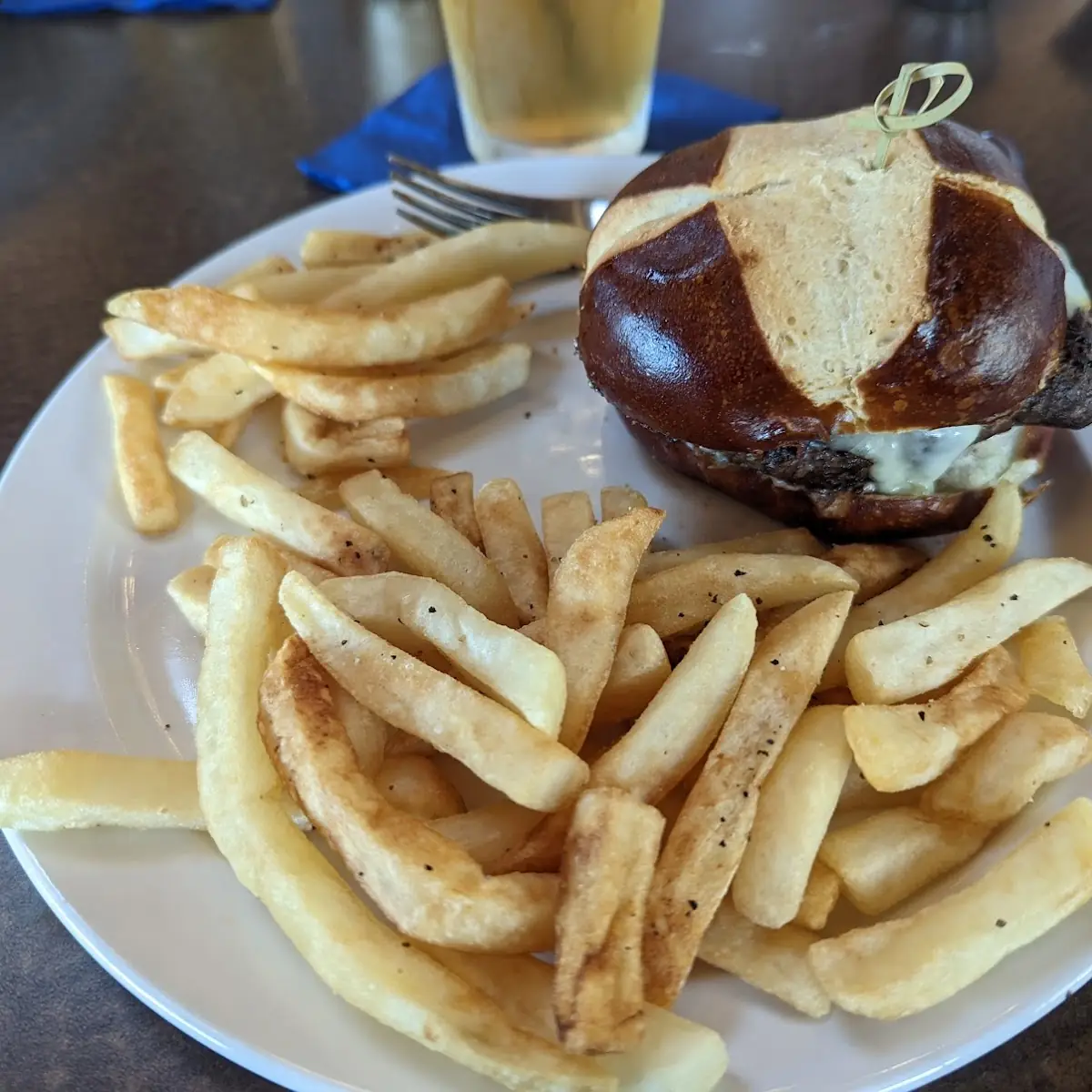 Mushroom Swiss Burger