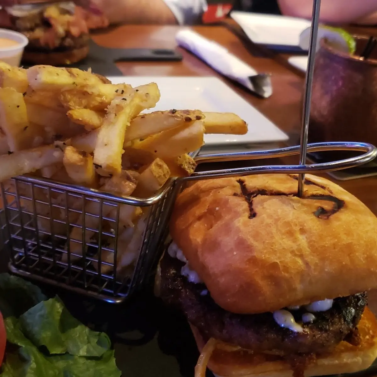 Blue Cheese Burger