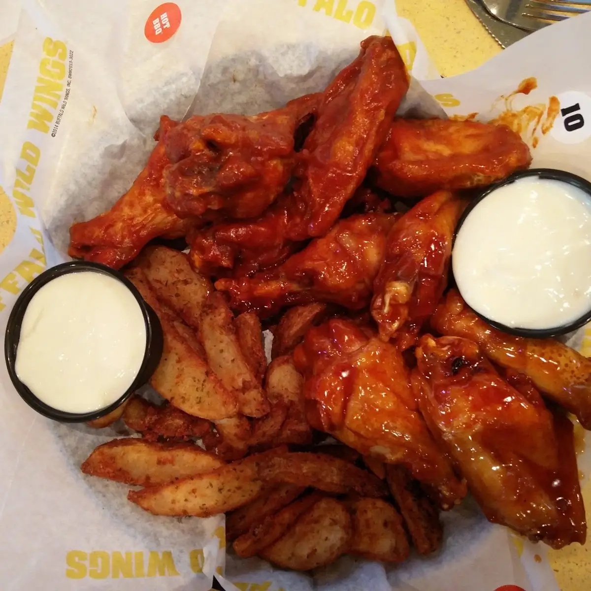 Traditional Wings Mango Habanero