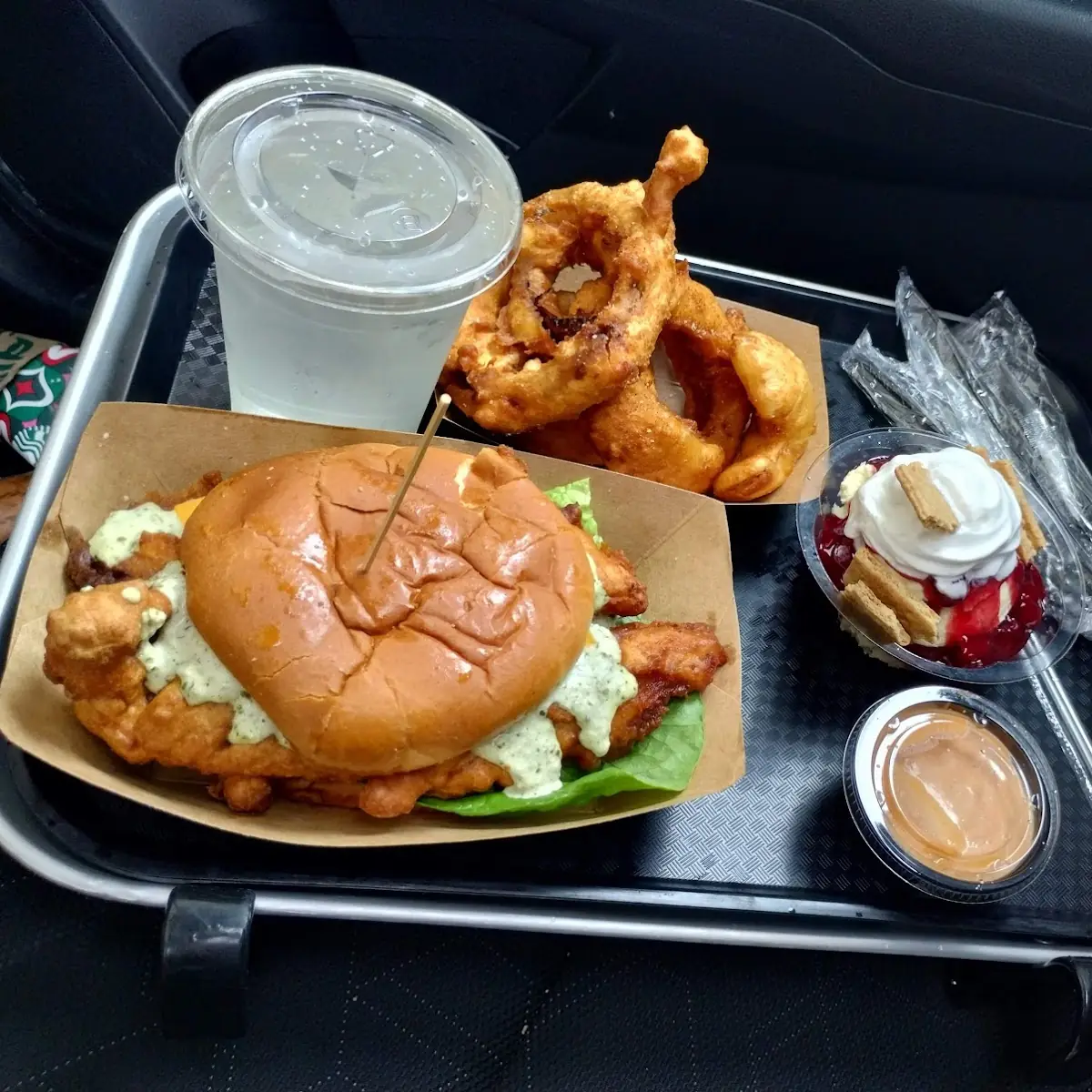 Fish Sandwich Onion Rings