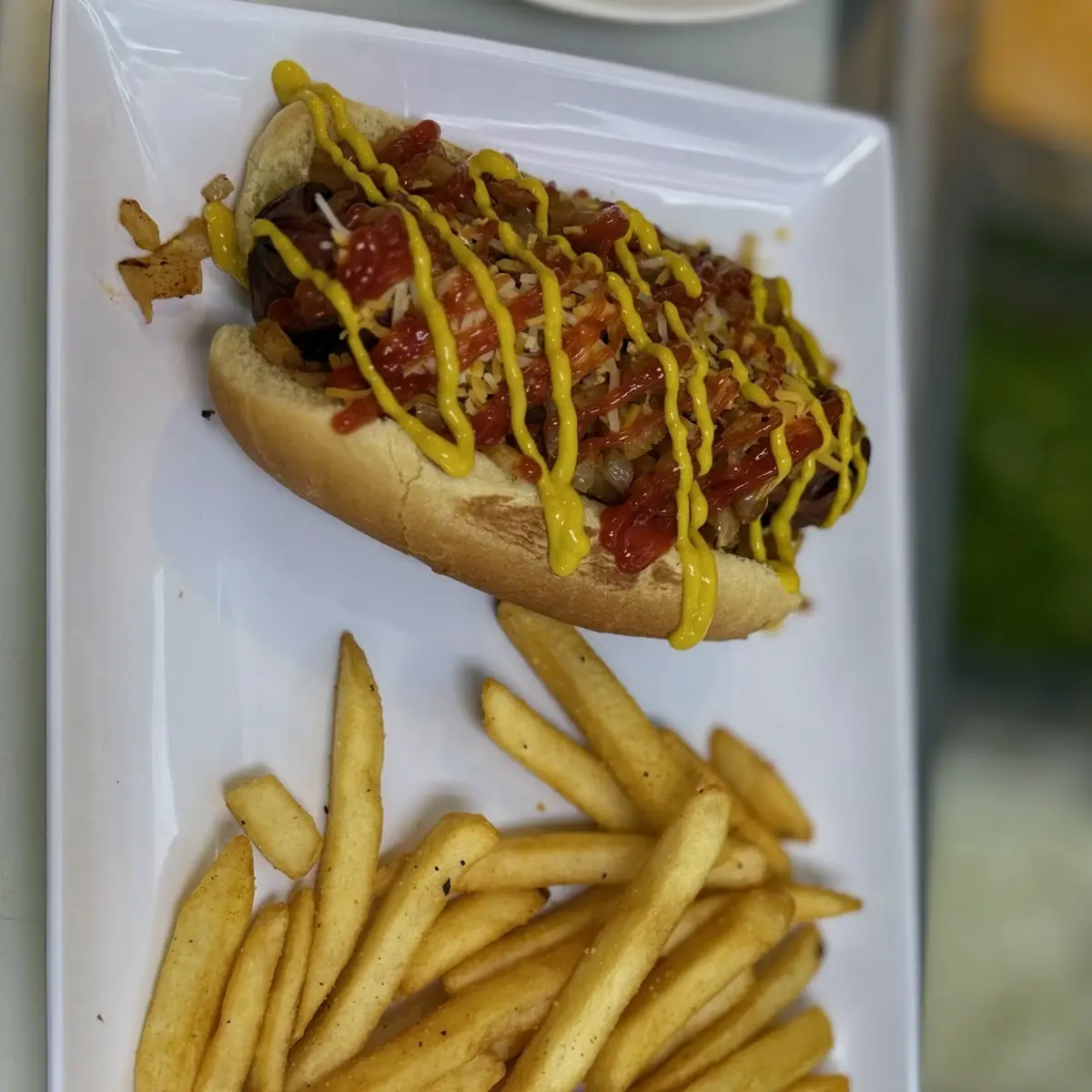 Jumbo Hot Dog Combo