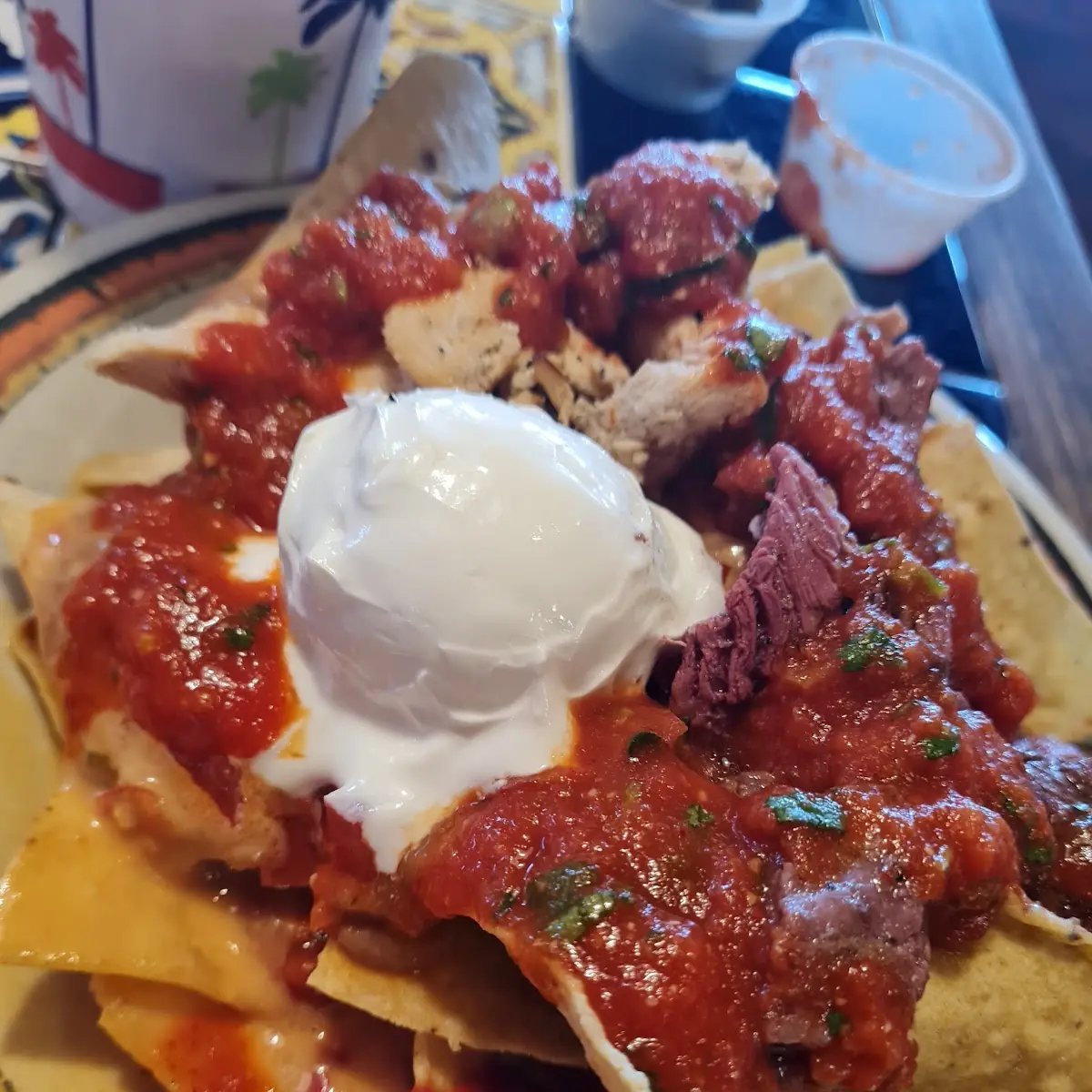 Chicken Nachos