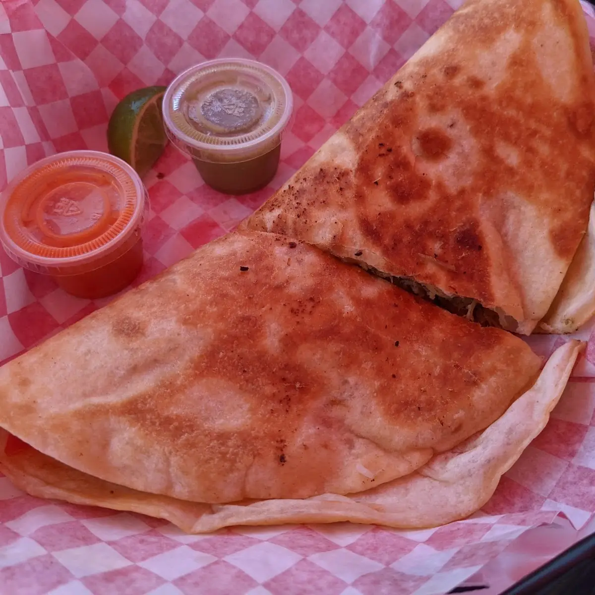 Quesadilla with Roasted Chicken