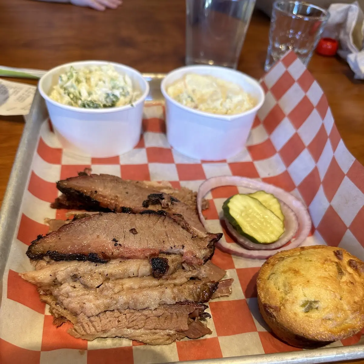 Smoked Brisket and Chicken