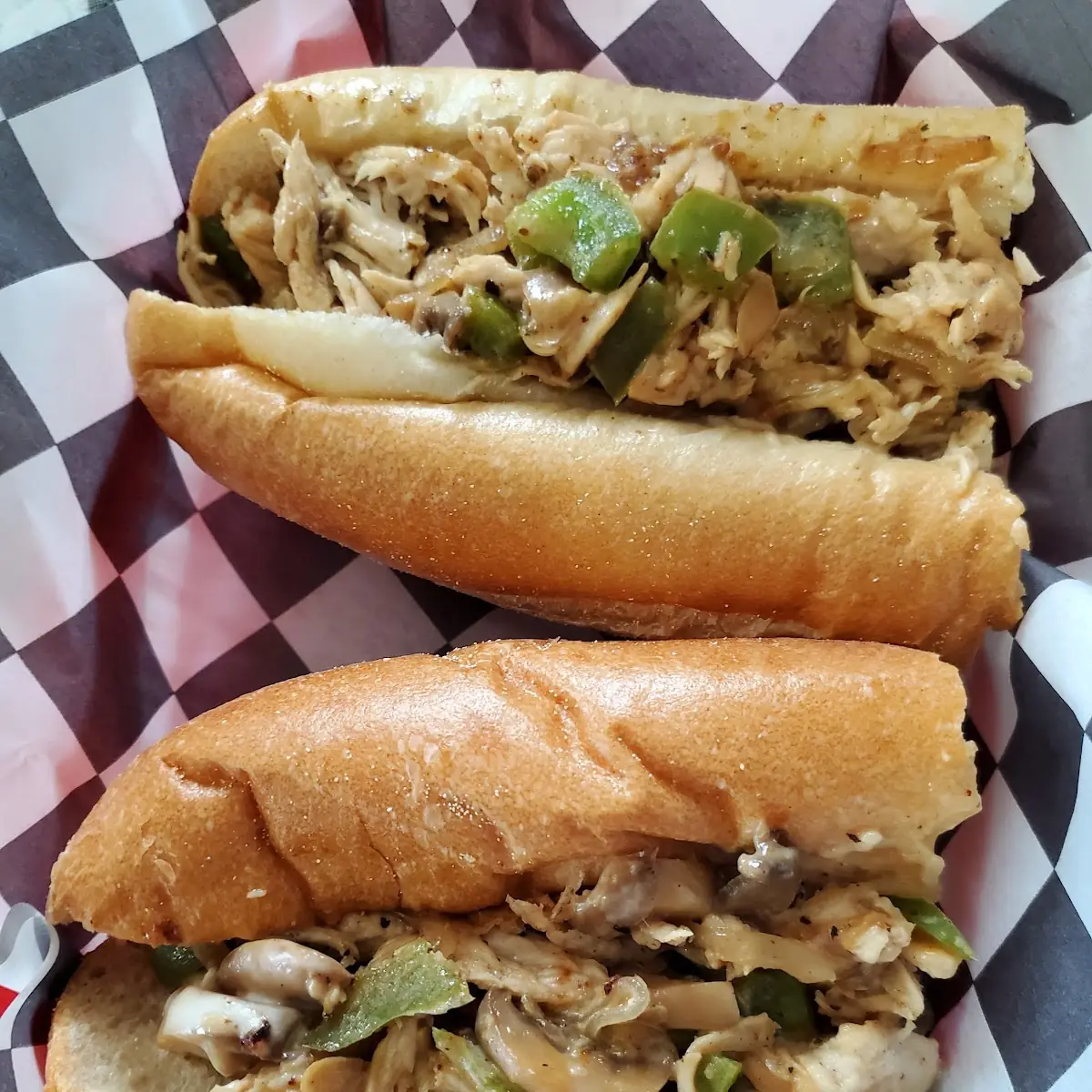 Chicken Cheese Steak Salad