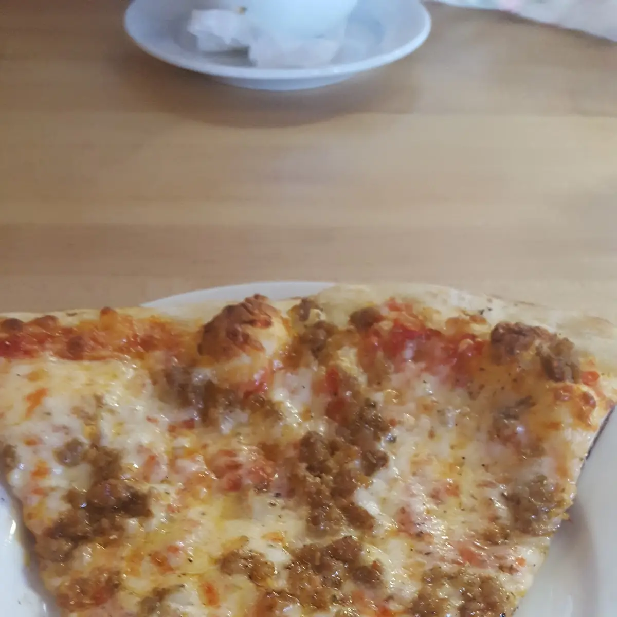 Slice of Sausage Pizza