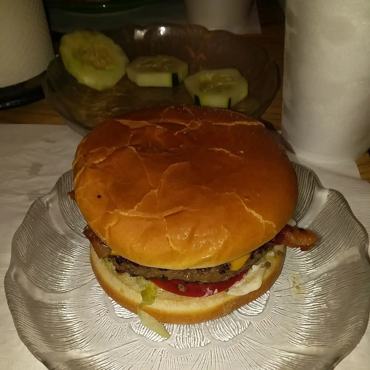 Miner Bacon Cheese Burger