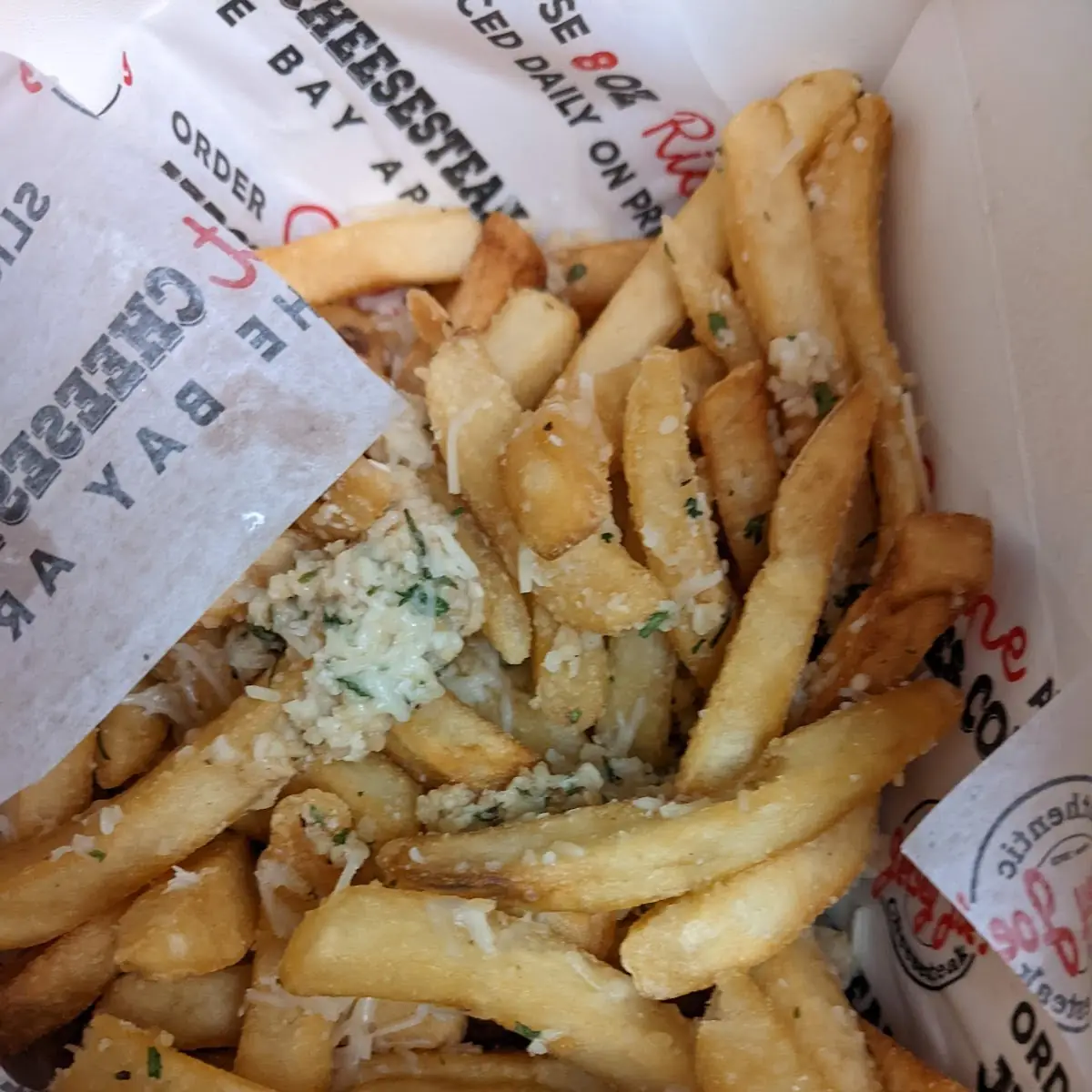 Garlic Parmesan Fries