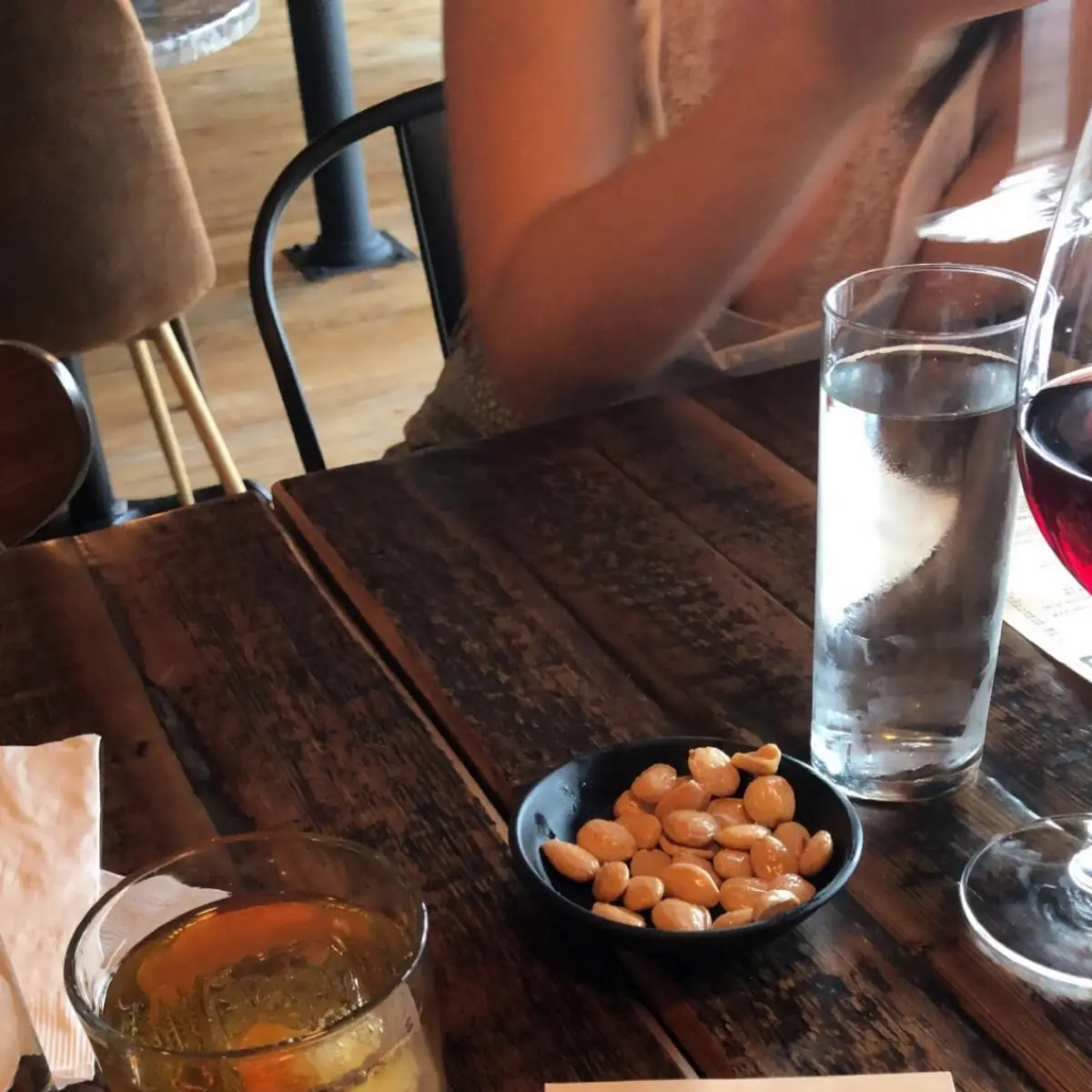 Old Fashioned and Marcona Almonds