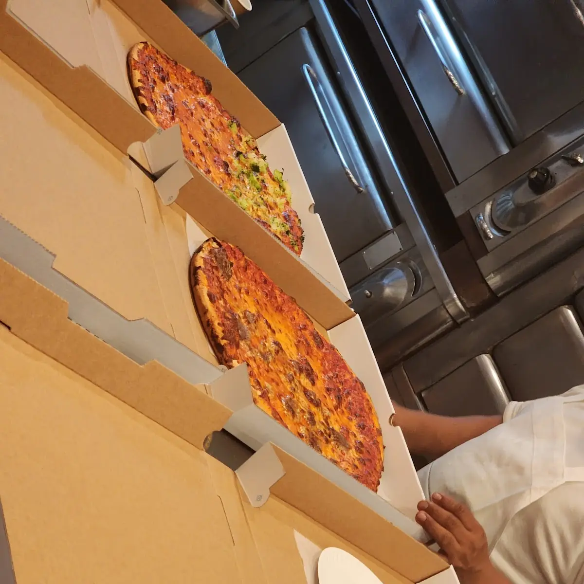 Large Thin Crust Pizza