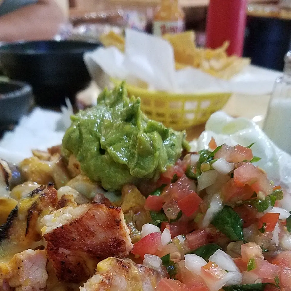 Grilled Chicken Nachos