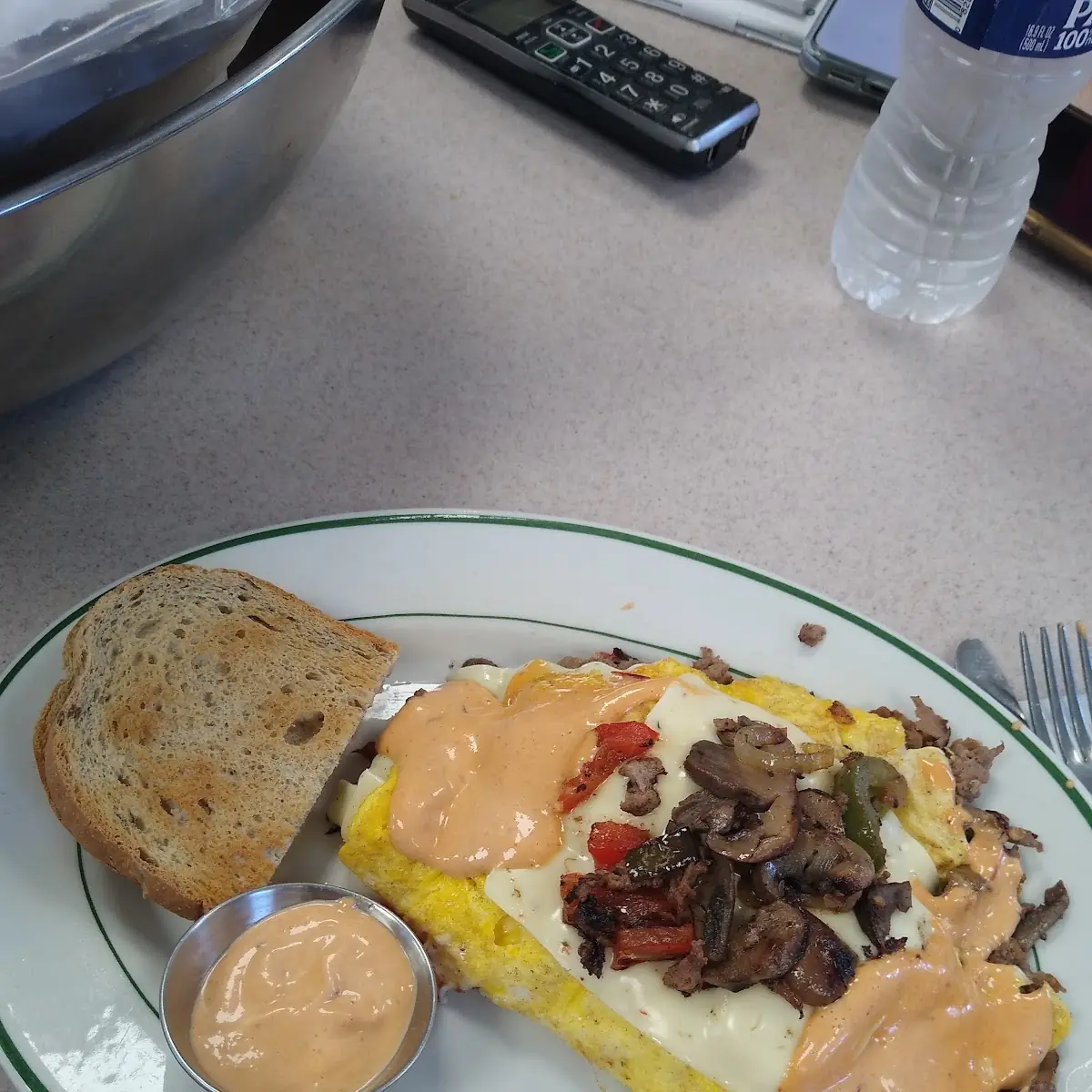 Cheese Steak Omelette