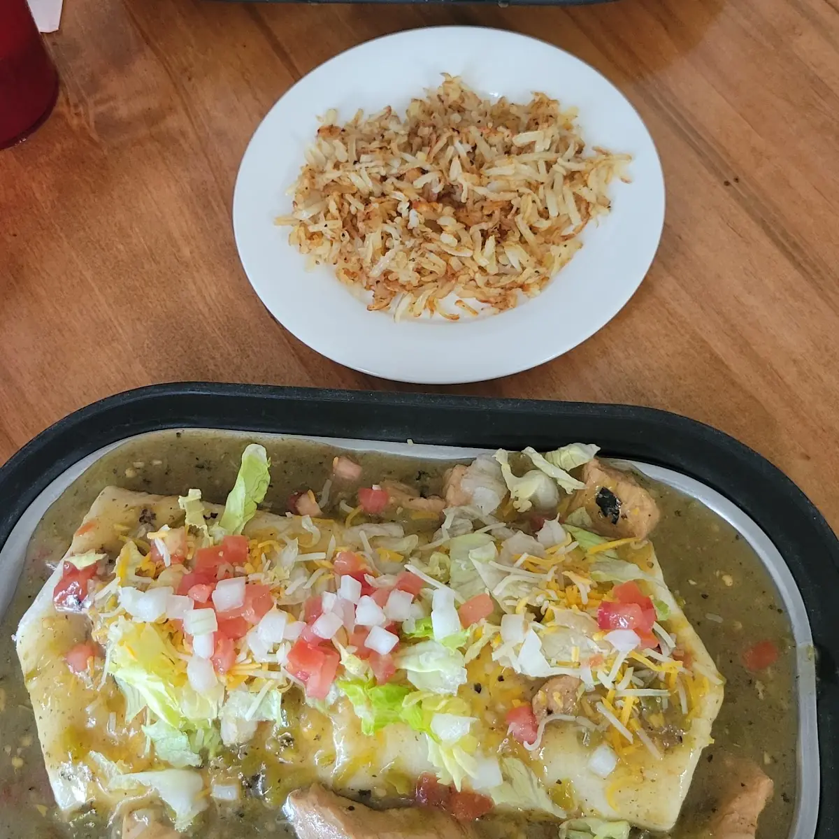 Smothered Breakfast Burrito