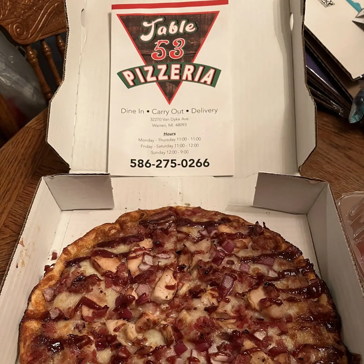 BBQ Chicken Pizza