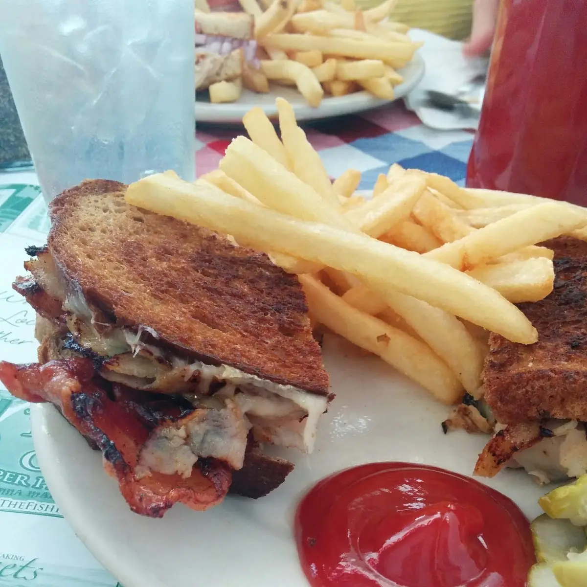 Grilled Turkey Bacon Cheese