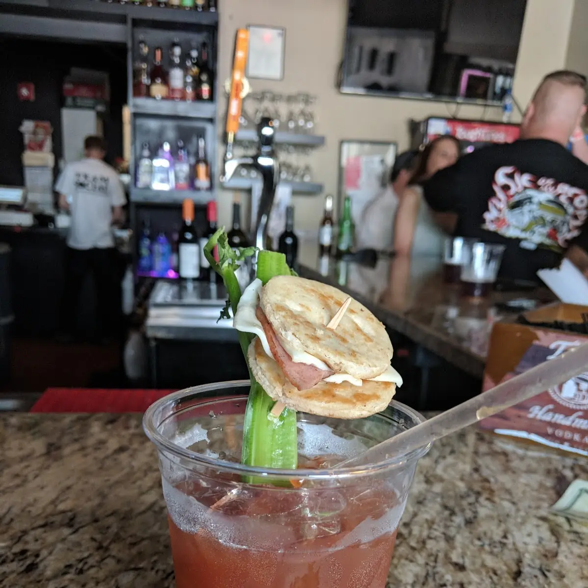 Taylor Ham Egg and Cheese Bloody Mary