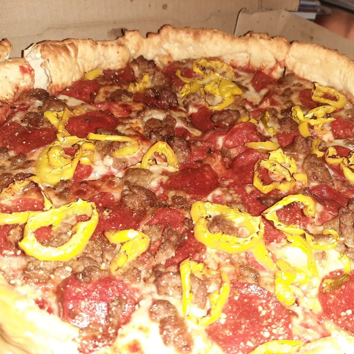 Deep Dish Cheese Pizza