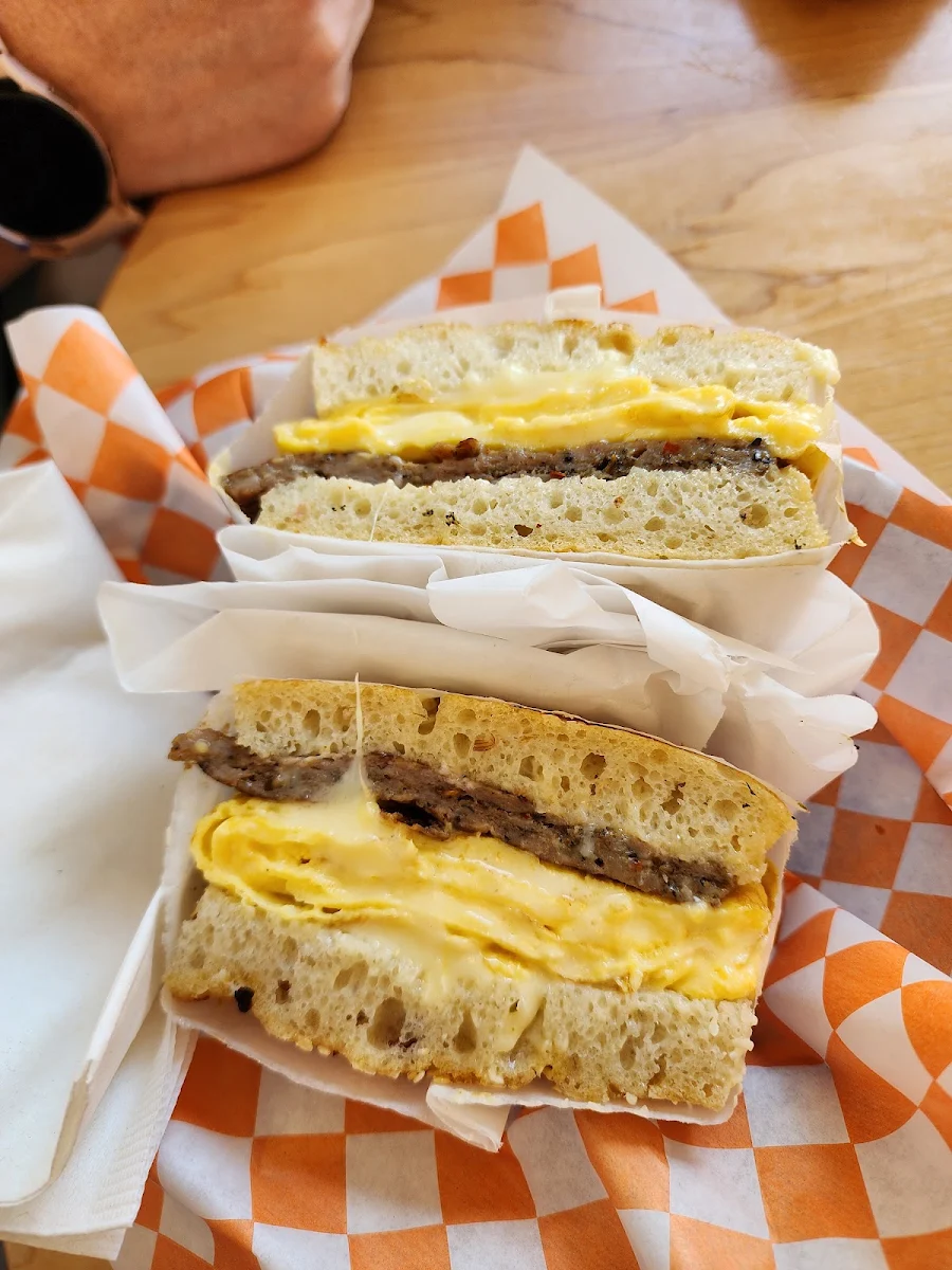 Breakfast Sandwich with Sausage