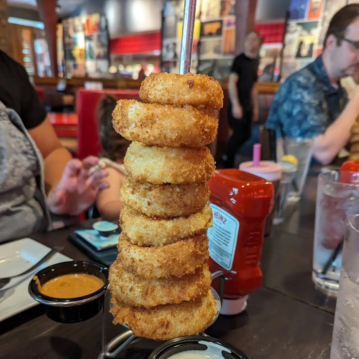 Towering Onion Rings