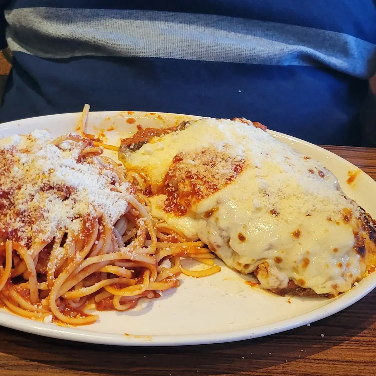 Chicken or Veal Parmigiana