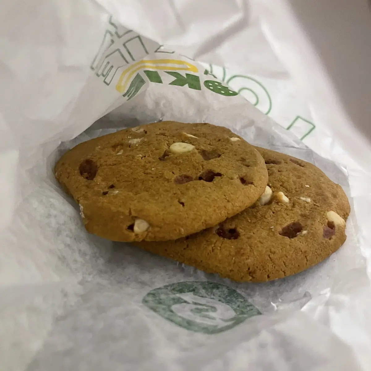 Subway Footlong Cookie 1330 Cals