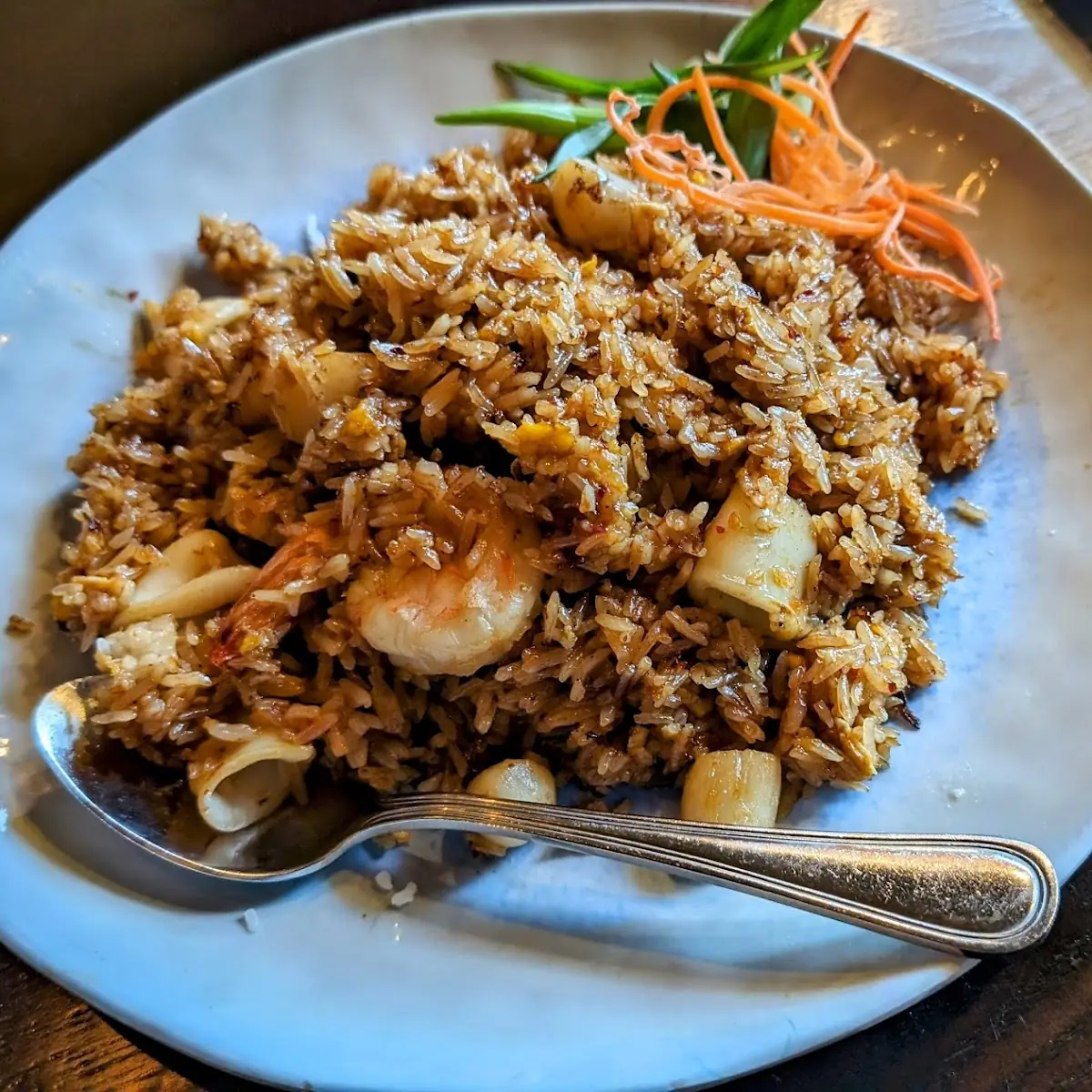 Spicy Seafood Fried Rice