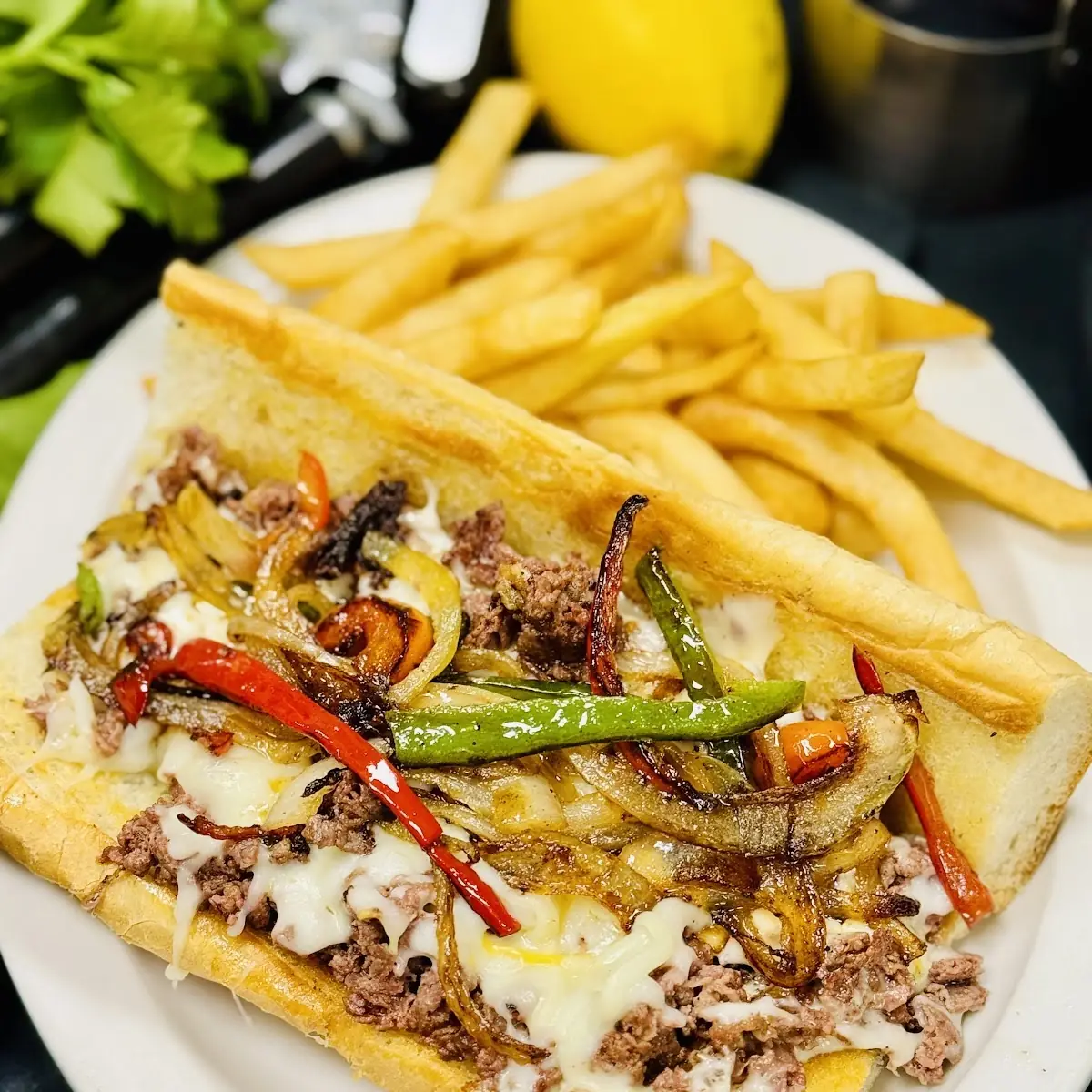 Cajun Philly Cheese Steak