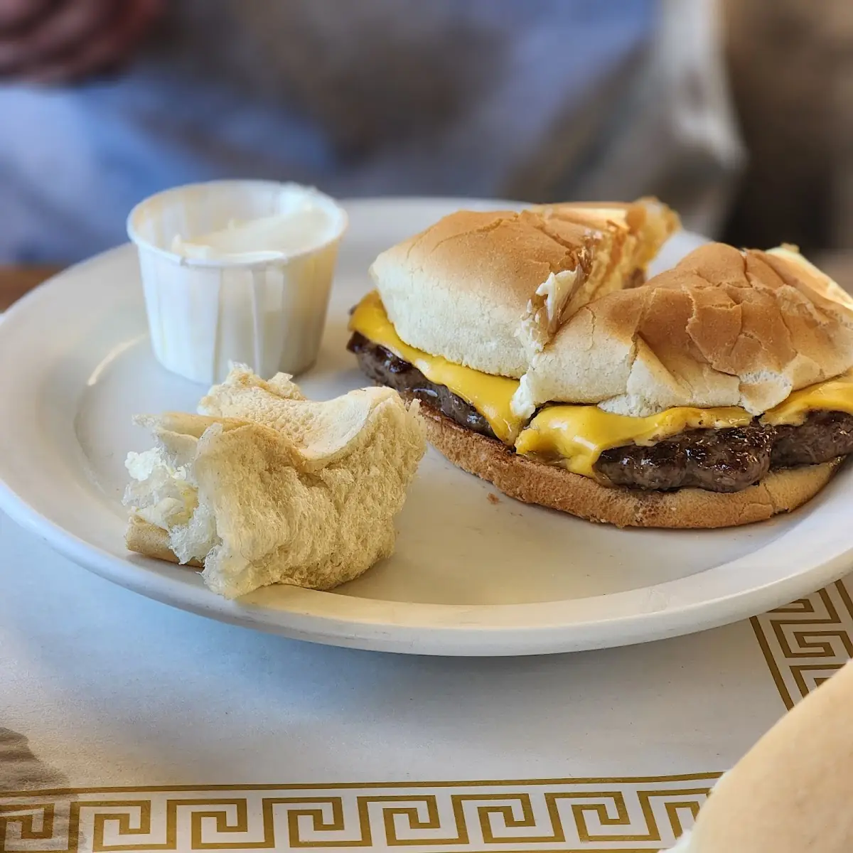 Burger and Fries